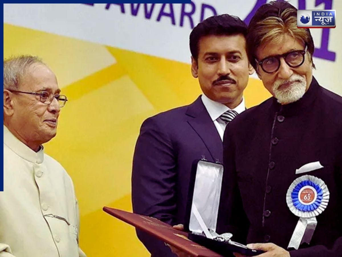 Amitabh Bachchan to receive the National Award - Photo Gallery