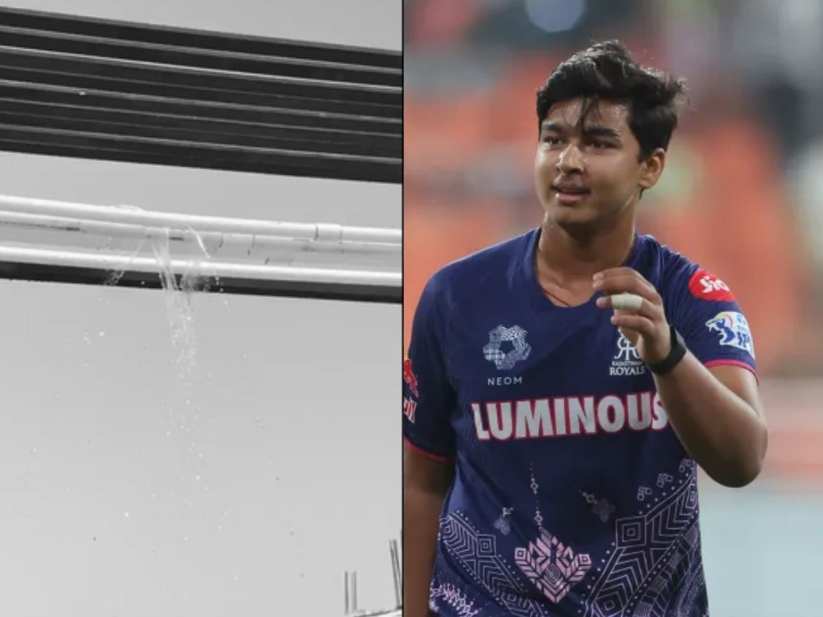 वैभव सूर्यवंशी ने लगाया ऐसा शॉट, पानी की पाइप तोड़ दी, राजस्थान रॉयल्स ने शेयर किया वीडियो