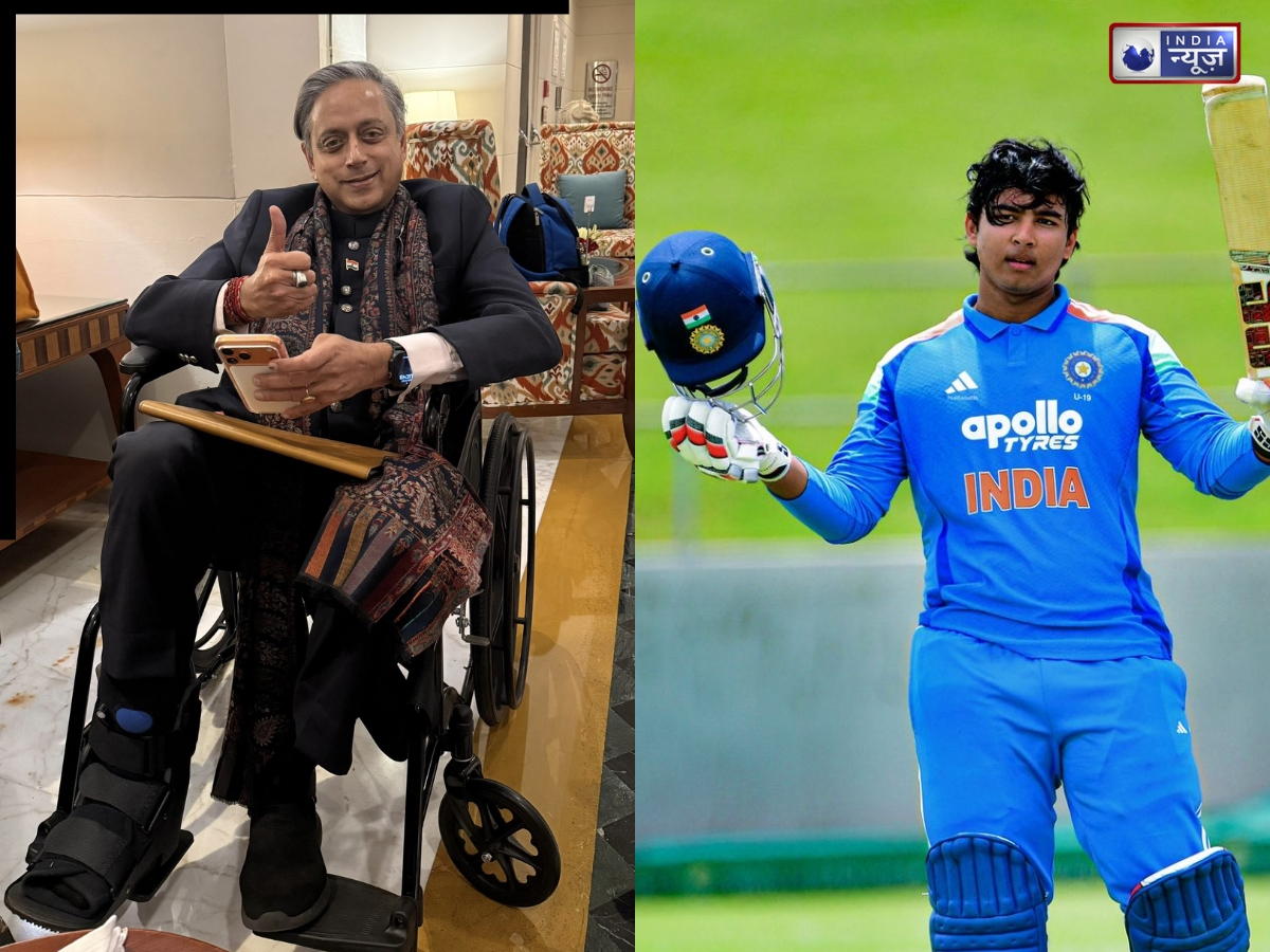 क्रिकेट मैदान से संसद तक गूंजा नाम, वैभव सूर्यवंशी की पारी पर शशि थरूर हुए फिदा; इस खिलाड़ी से कर दी तुलना