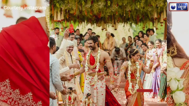 Rashmika और Vijay ने रचाई शादी, सात फेरों की तस्वीरों ने इंटरनेट पर मचाया गदर, लुक देख फैंस हुए दीवाने!