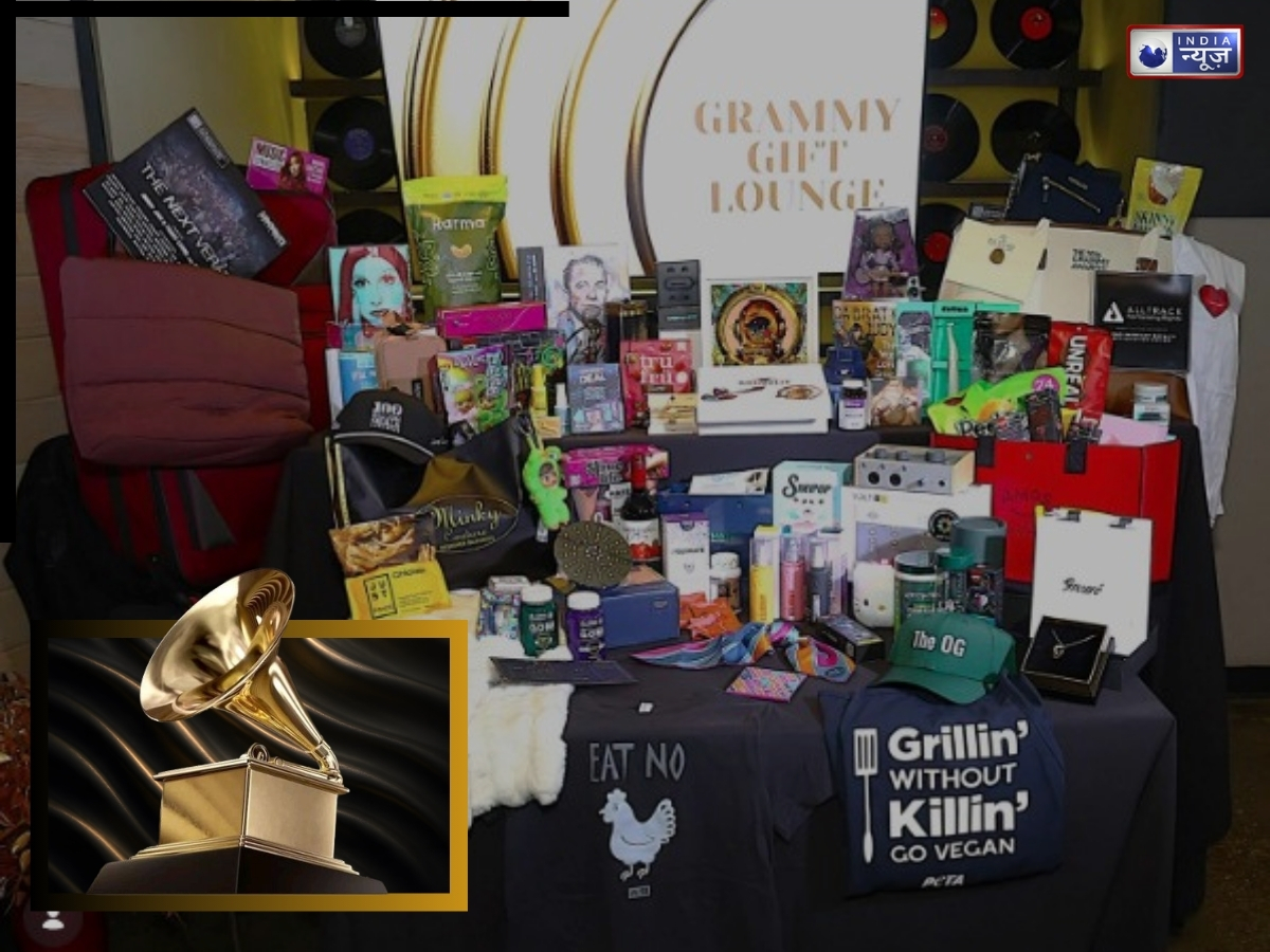 ग्रैमी अवॉर्ड शो के गिफ्ट बैग ने लूटी महफ़िल, आर्टिसन चॉकलेट्स से लेकर निप्पल कवर तक, अल्ट्रा लग्जरी गिफ्ट आइटम्स की लिस्ट देखकर रह जाएंगे हैरान!