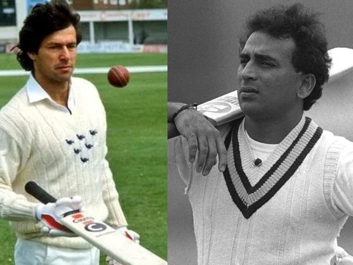 Video: सुनील गावस्कर-इमरान खान को साथ बैटिंग करते देखा है? ठोके थे 180 रन, अब जेल में बंद दोस्त को कर रहे सपोर्ट