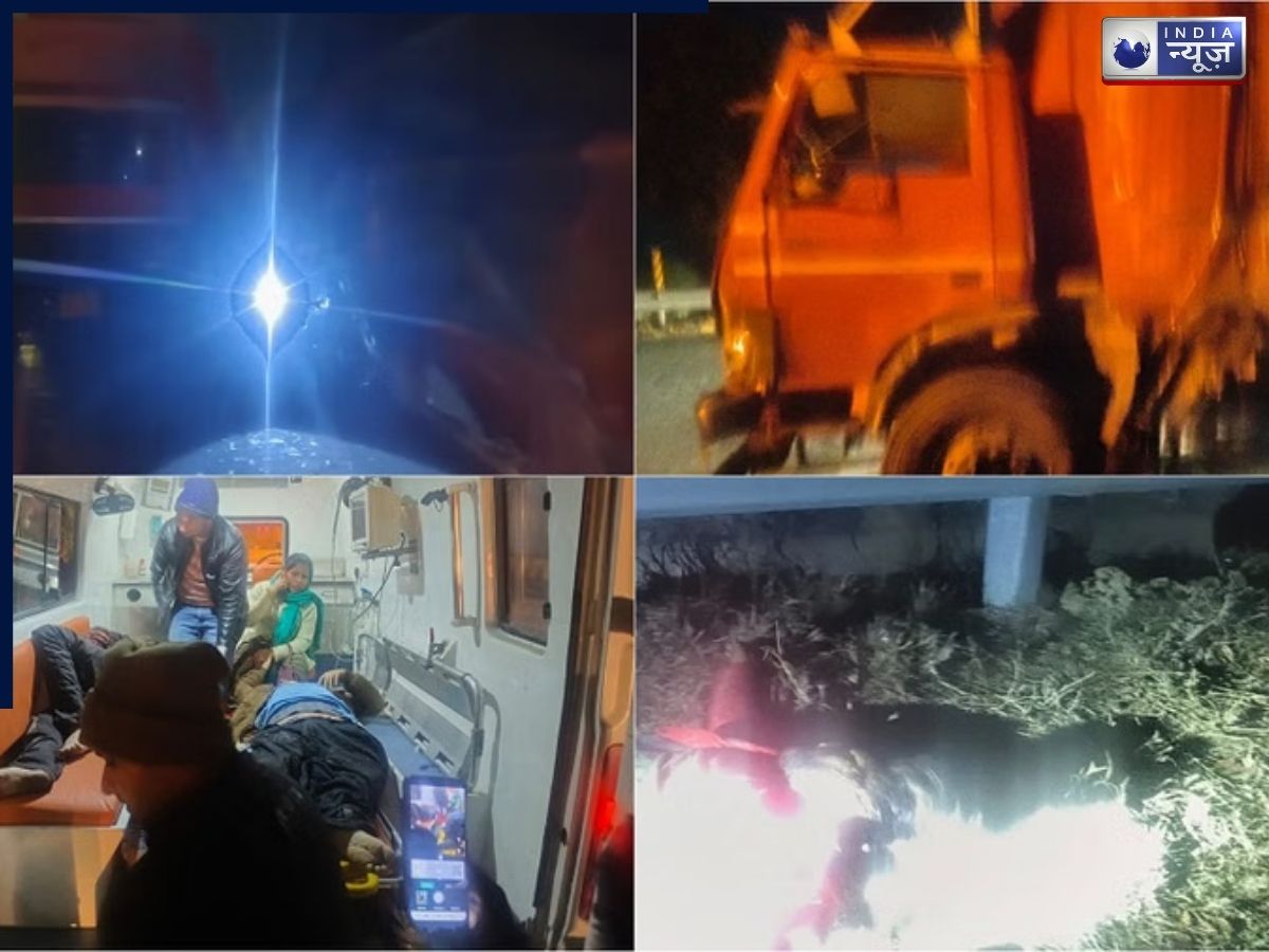 यमुना एक्सप्रेसवे हादसा: तेज रफ्तार कंटेनर ने बस यात्रियों को कुचला, 6 लोगों की गई जान