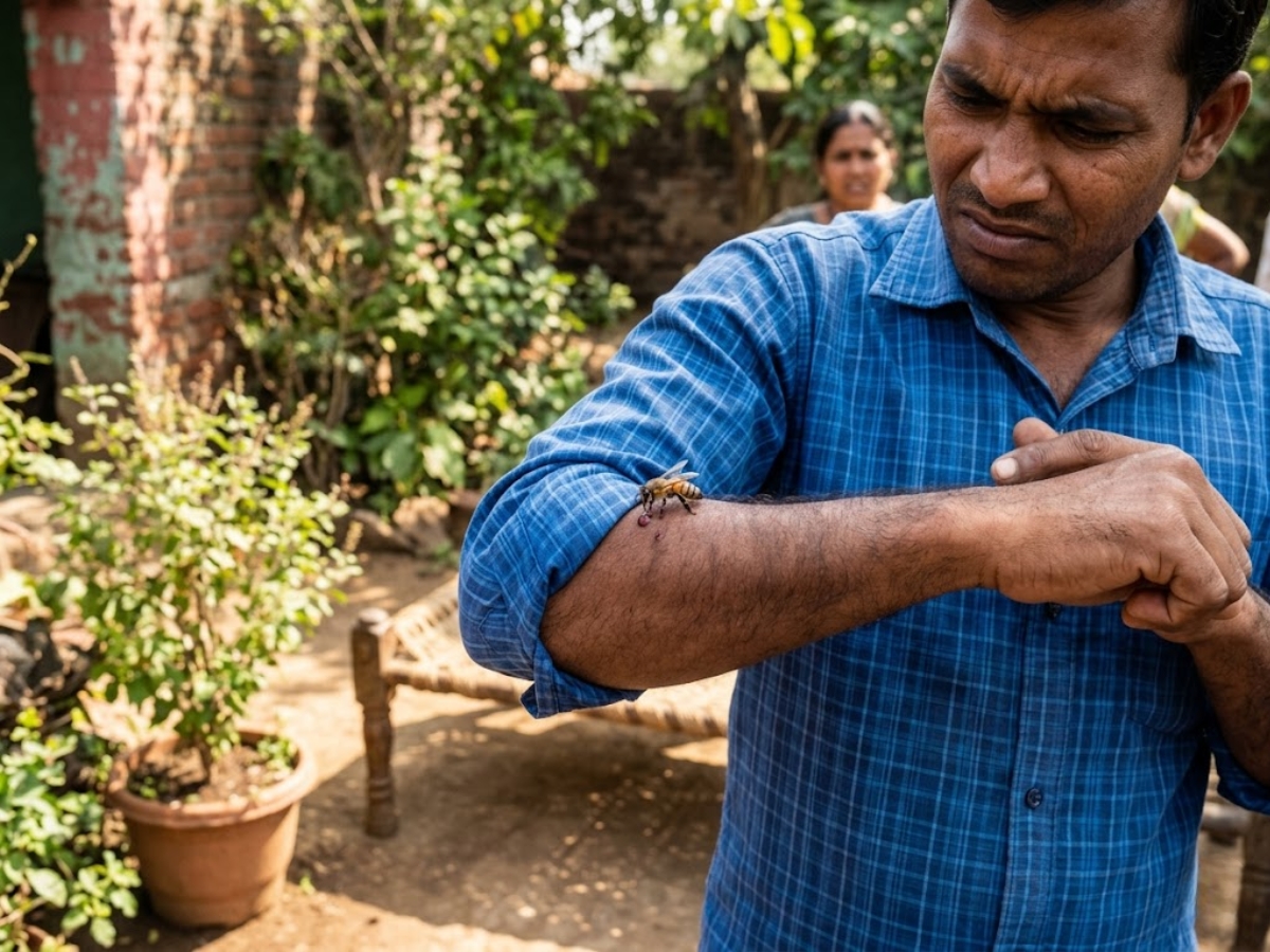 Why do bees attack humans, how to prevent it - Photo Gallery