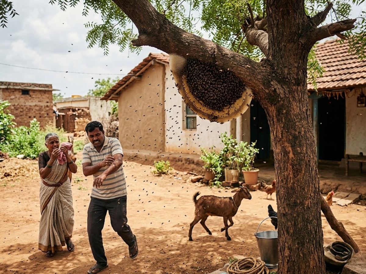 Why do bees attack humans, how to prevent it - Photo Gallery