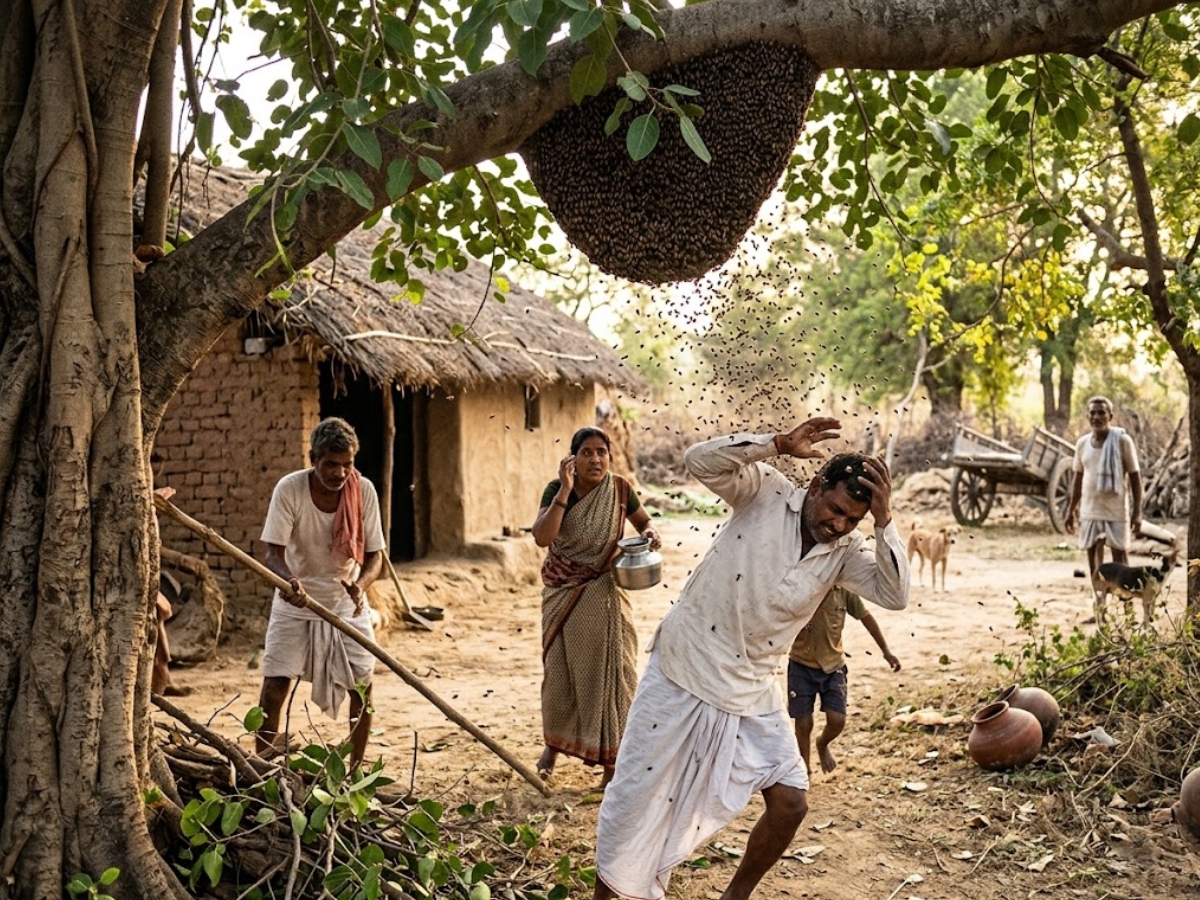 Why do bees attack humans, how to prevent it - Photo Gallery