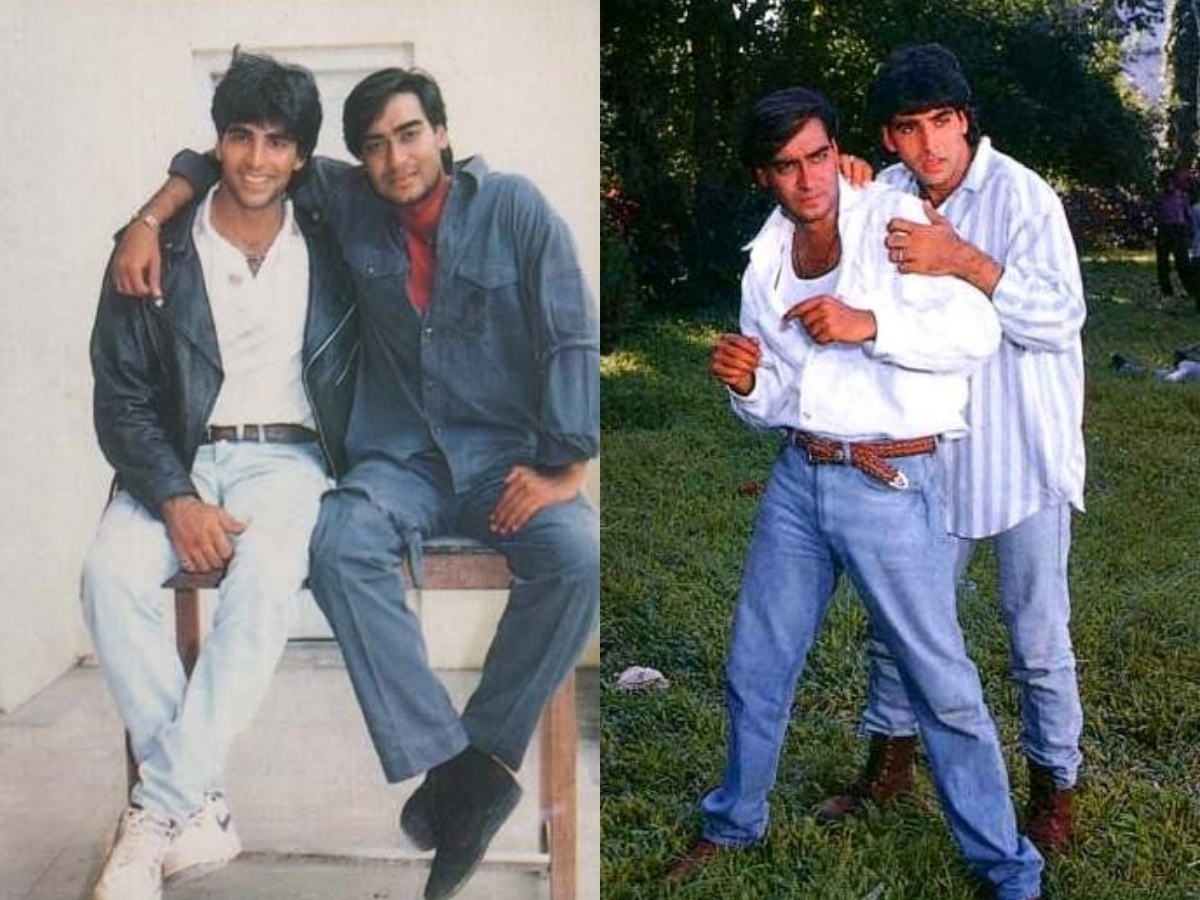 Ajay devgn and akshay kumar - Photo Gallery