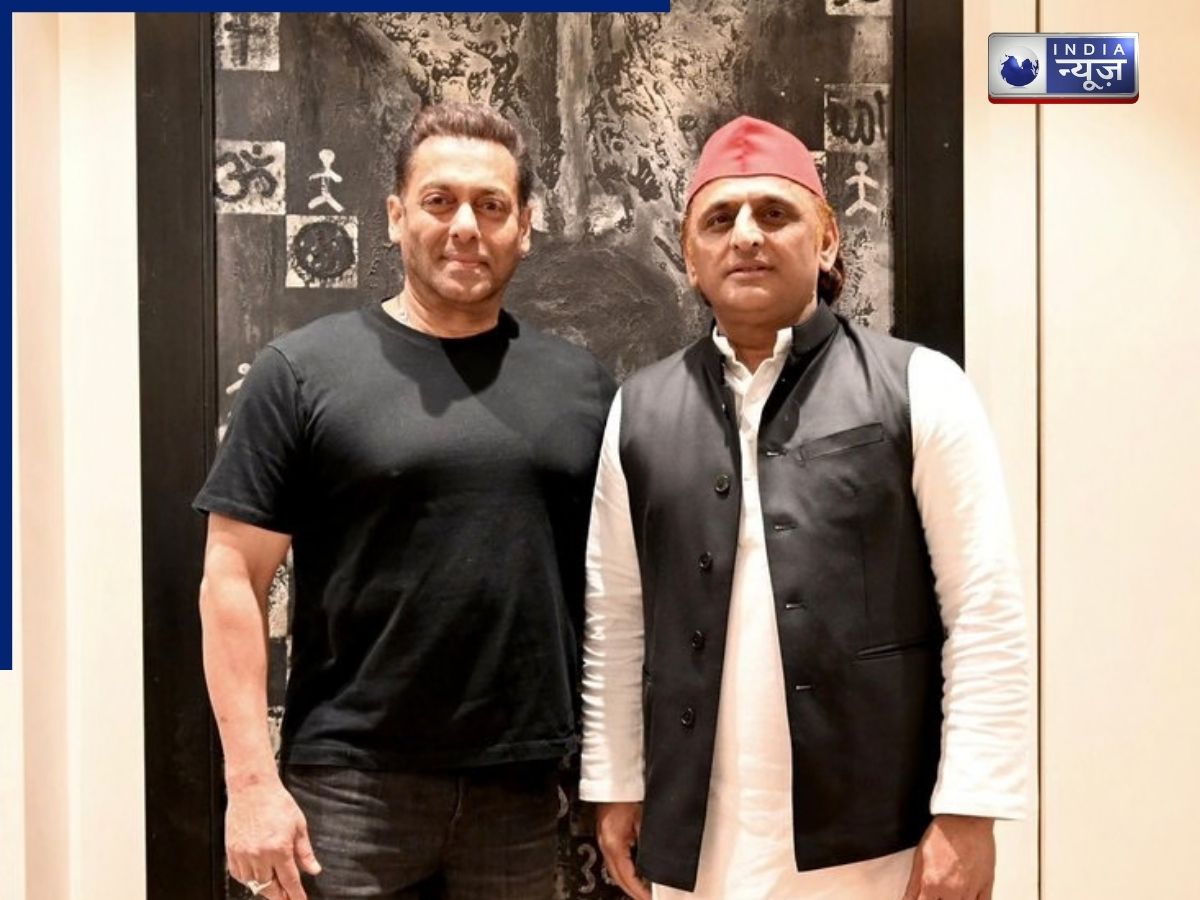 अखिलेश यादव ने सलमान खान से क्यों की मुलाकात? तस्वीरें सोशल मीडिया पर वायरल