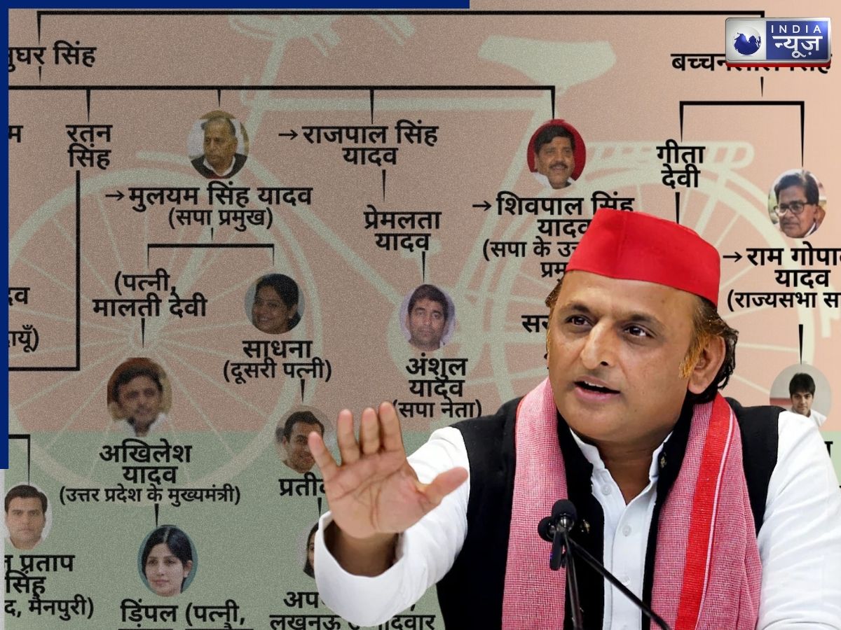 कोई विधायक तो कोई सांसद, अखिलेश यादव के परिवार के कितने सदस्य राजनीति में सक्रिय? जानें पूरी फैमिली ट्री