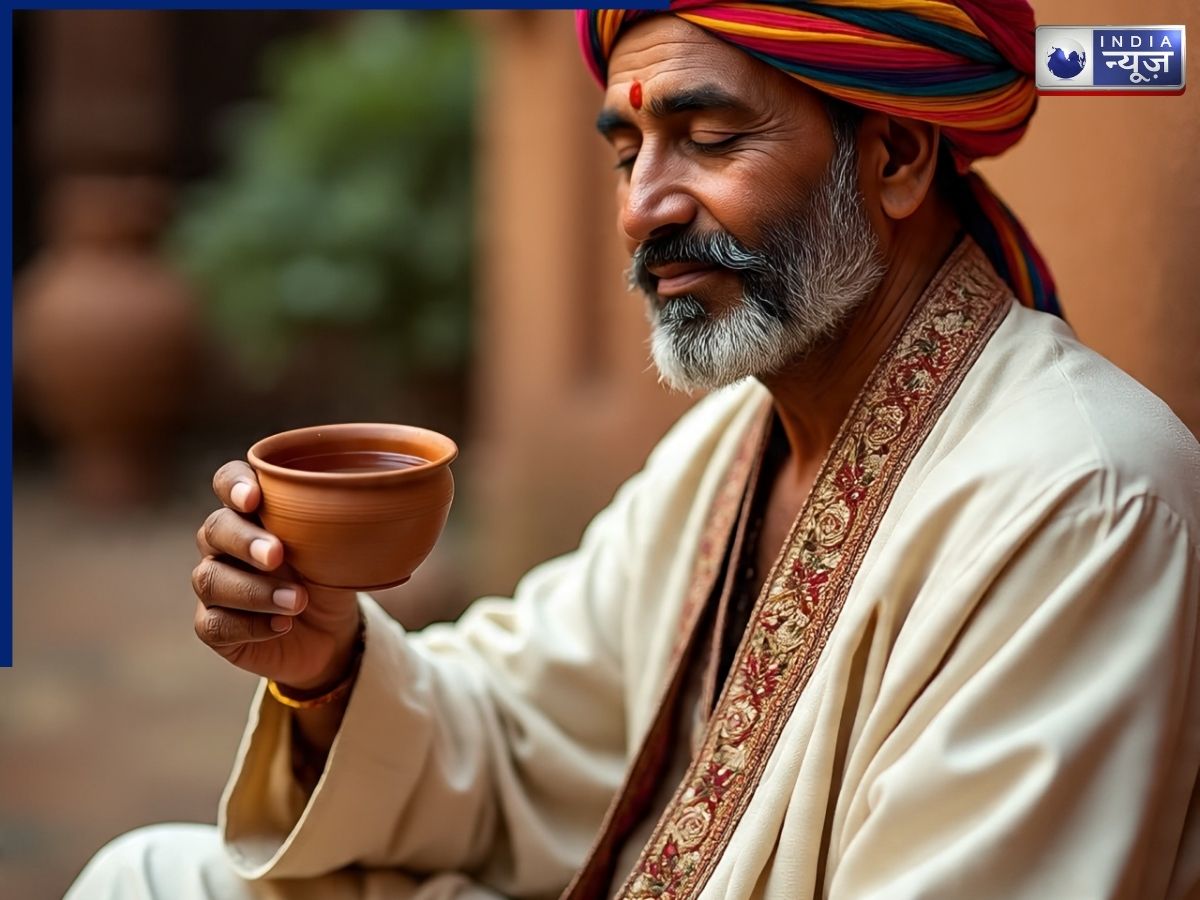 In earlier times, people used to drink *kadha*. - Photo Gallery