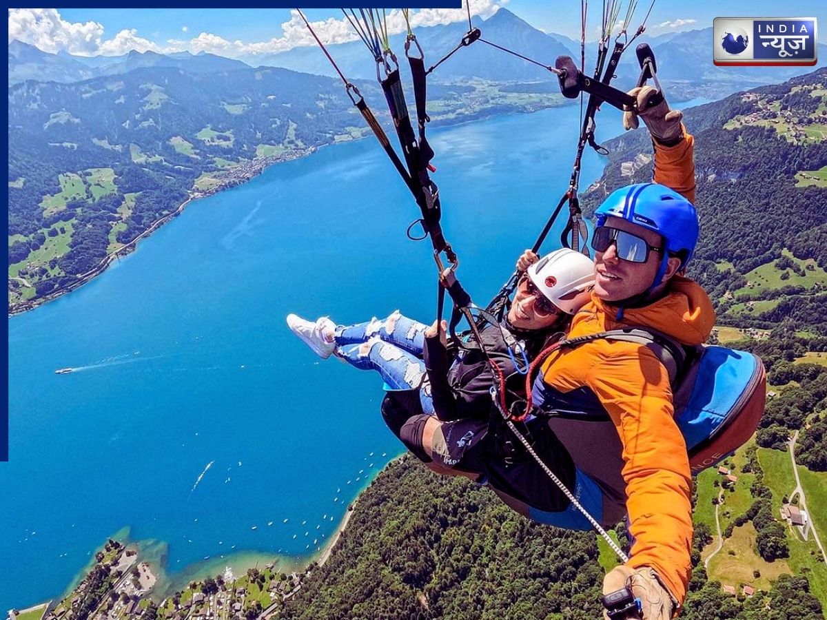 Paragliding in Kodaikanal Tamil Nadu - Photo Gallery