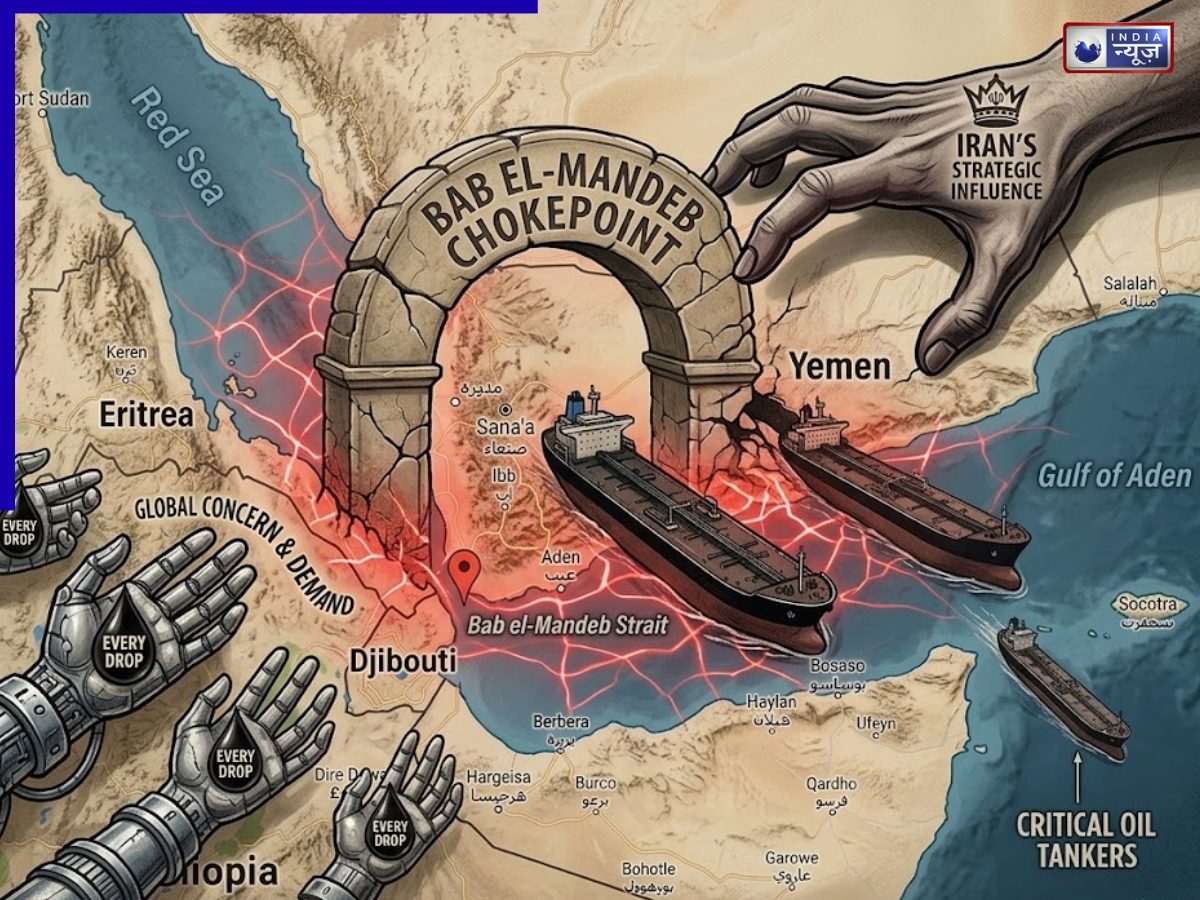 क्यों अहम है बाब अल-मंडेब स्ट्रेट? ईरान की रणनीति से बढ़ी वैश्विक चिंता, बूंद-बूद तेल को तरसेंगे देश