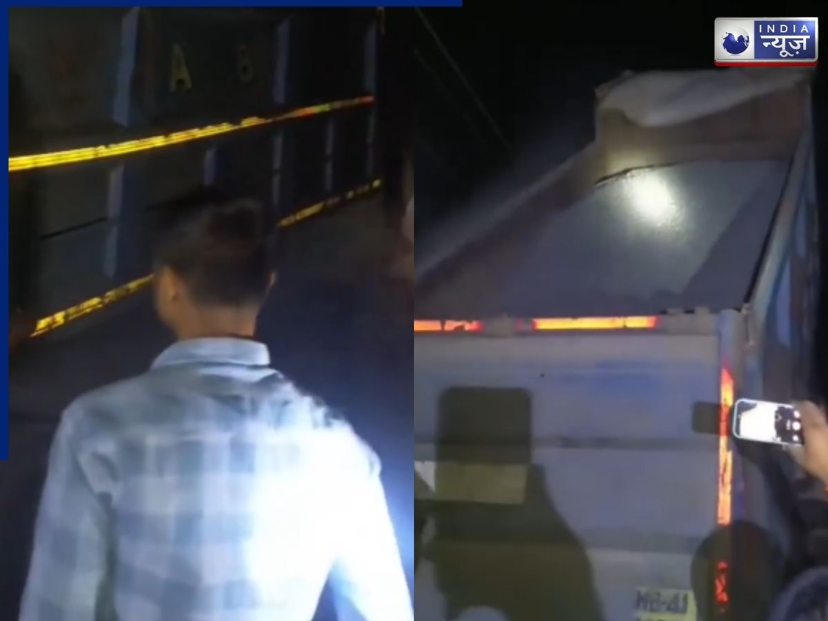 फिल्मी अंदाज में रेड! थानेदार के एक हाथ में बंदूक, दूसरे में हथौड़े से खोला हाइवा, निकला 50 लाख का माल