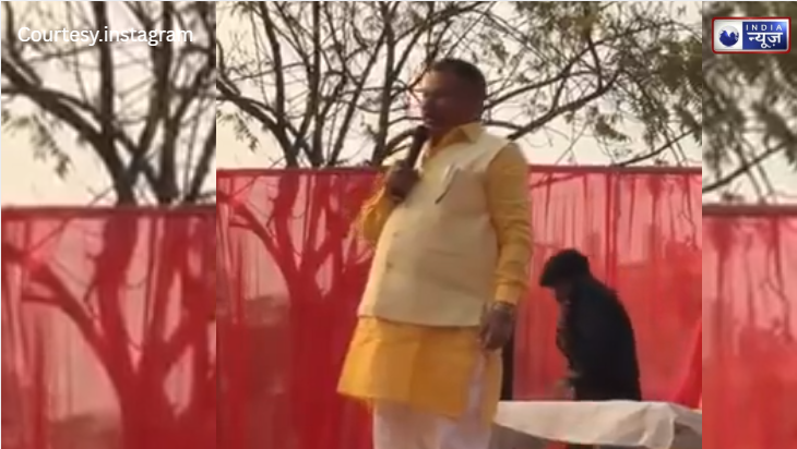 सिद्धार्थनगर में BJP विधायक ने पुलिस की बढ़ी मुश्किलें, विधायक के भाषण के बाद इलाके में तनाव, क्या दर्ज होगी FIR?