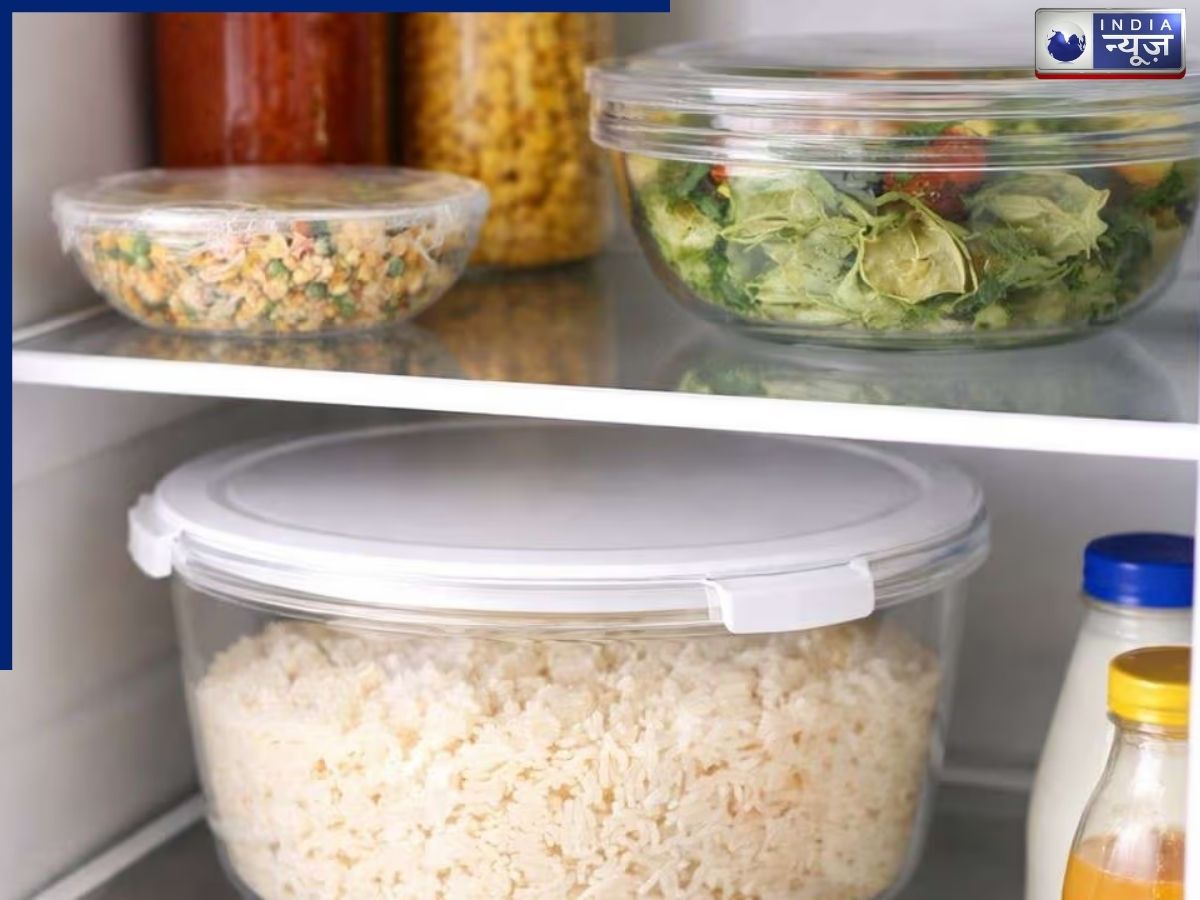फ्रिज में रखा चावल, खाना सही है या हो सकता है नुकसान, बासी चावल कब तक सुरक्षित है