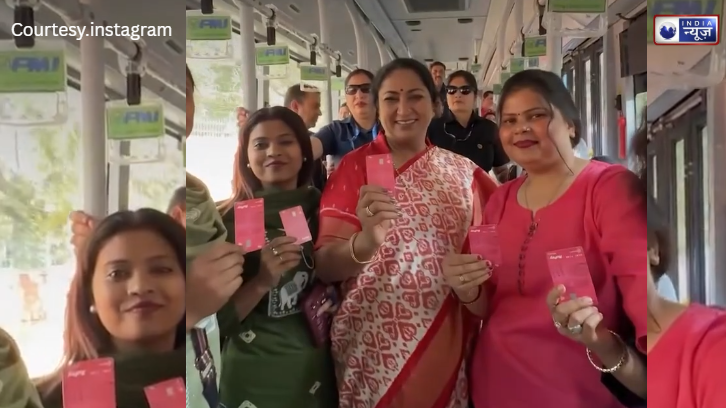 महिला दिवस पर CM रेखा गुप्ता ने जांची ‘सहेली पिंक कार्ड’ से यात्रा की जमीनी हकीकत, खुद बस में सफर कर बढ़ाया बेटियों का हौसला
