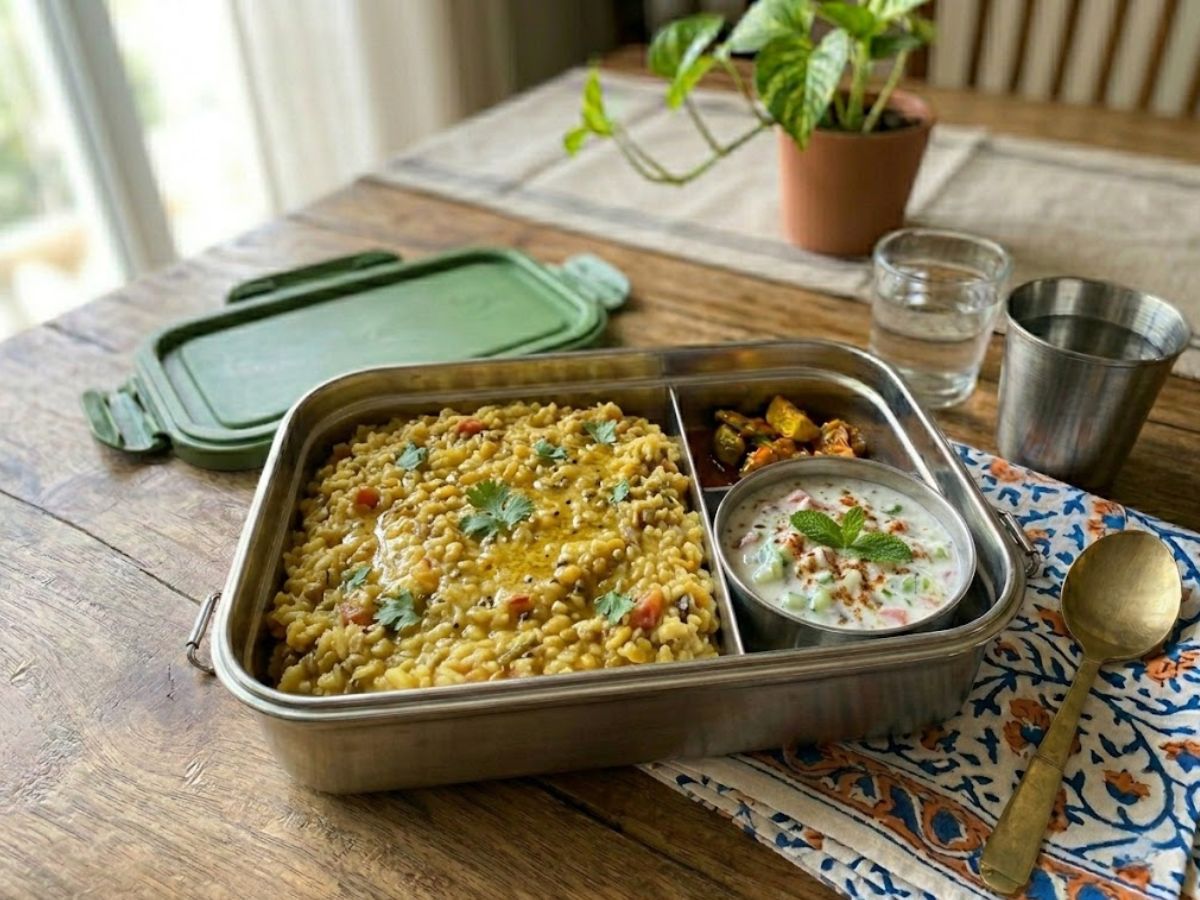 Saturday: dal khichdi raita - Photo Gallery