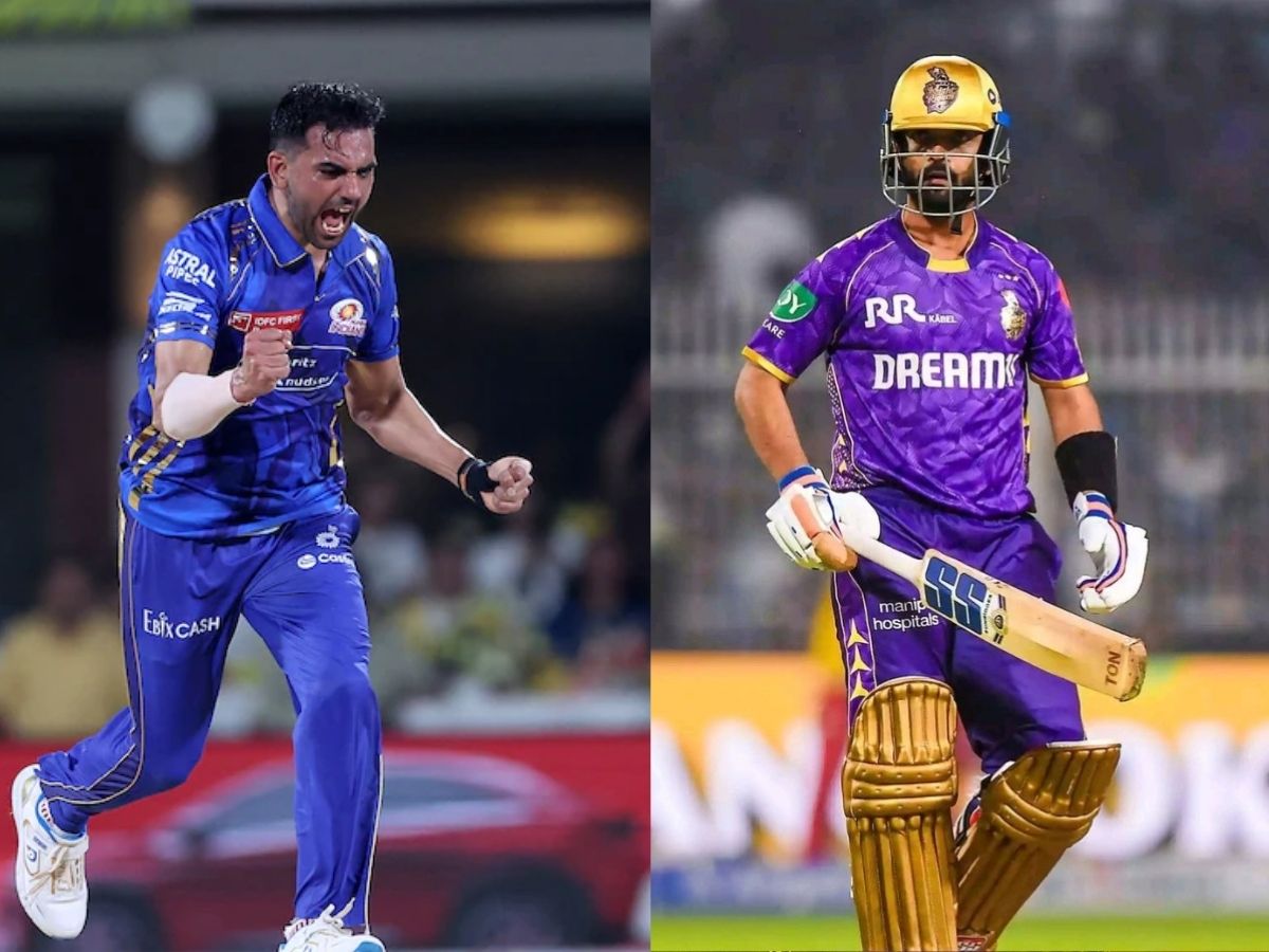 Deepak Chahar vs Ajinkya Rahane - Photo Gallery