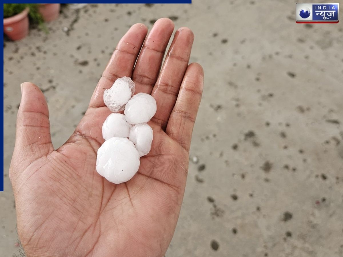 Delhi-NCR Hailstorm: हरियाणा-राजस्थान में कुदरत का ‘सफेद’ कहर, अब दिल्ली-NCR की बारी; अगले 48 घंटे भारी!