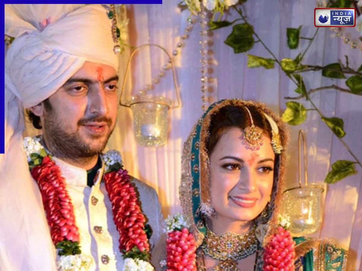 Dia Mirza and Sahil Sangha - Photo Gallery