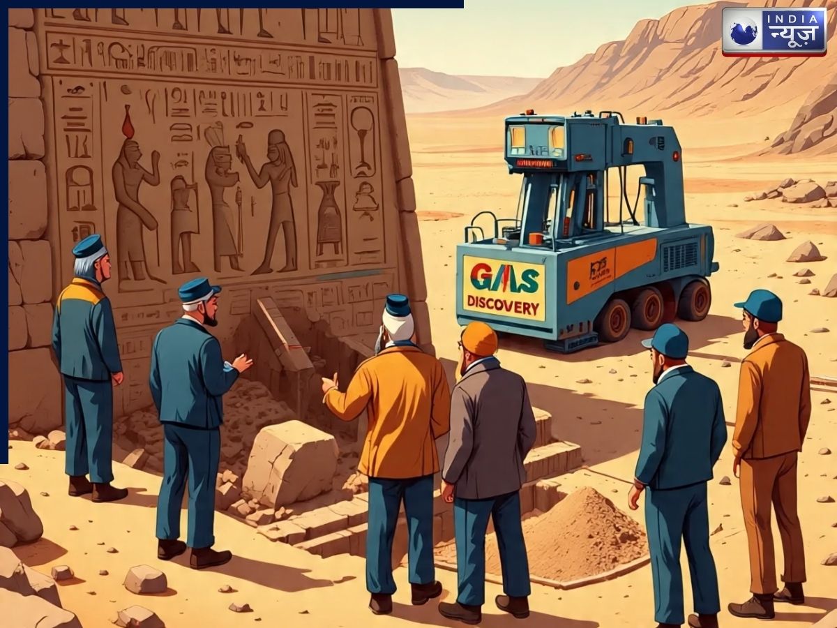 In which country were large gas reserves discovered? - Photo Gallery