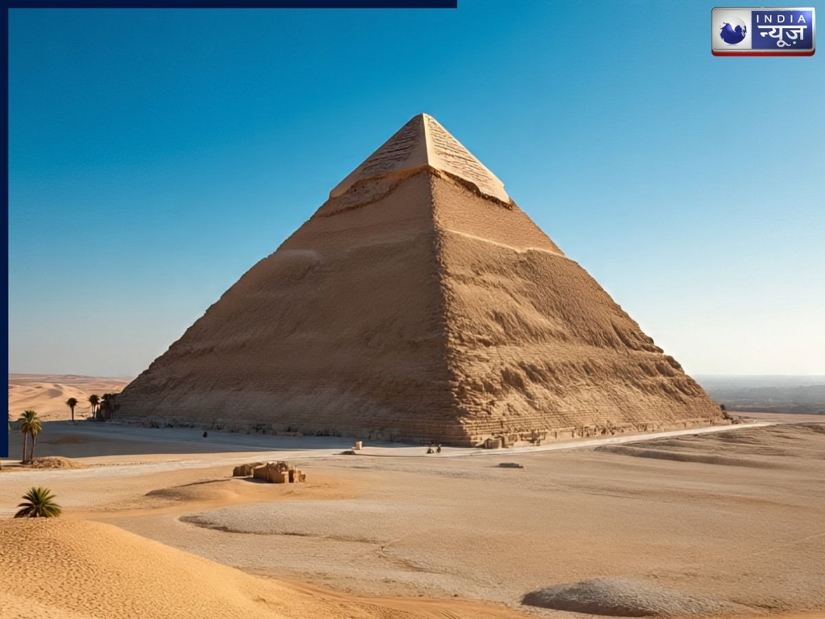 How were stones weighing tons brought in for the construction of the pyramids? - Photo Gallery