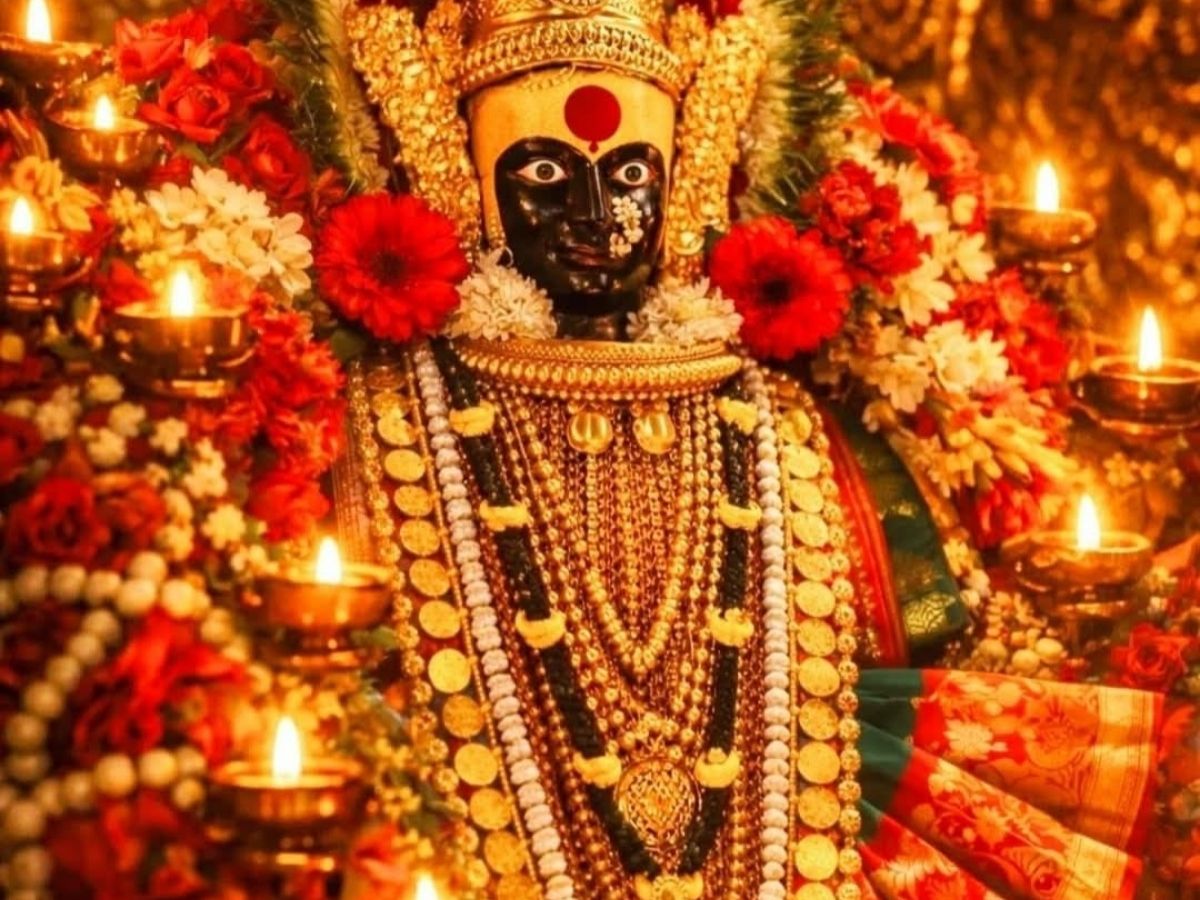 Goddess Worshipped as Ambabai - Photo Gallery