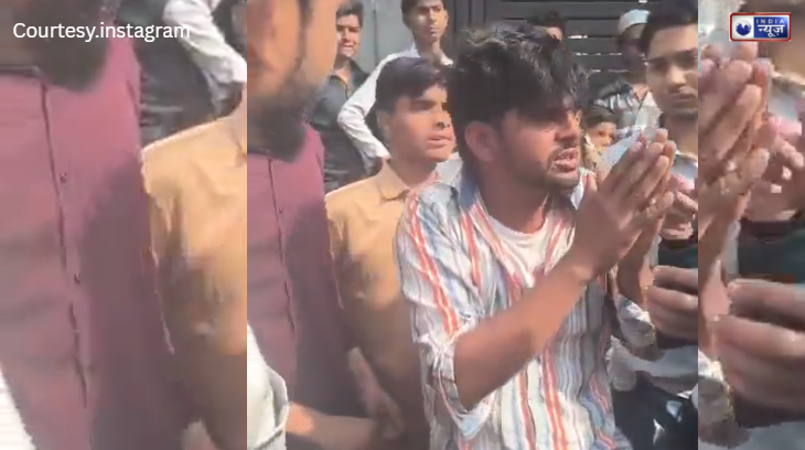 हापुड़ में ‘नरमा-गर्मी’ ने लिया हिंसक मोड़, पत्नी को ले जाने आए पति की पब्लिक ने की कुटाई, वीडियो देख दहल जाएगा दिल!