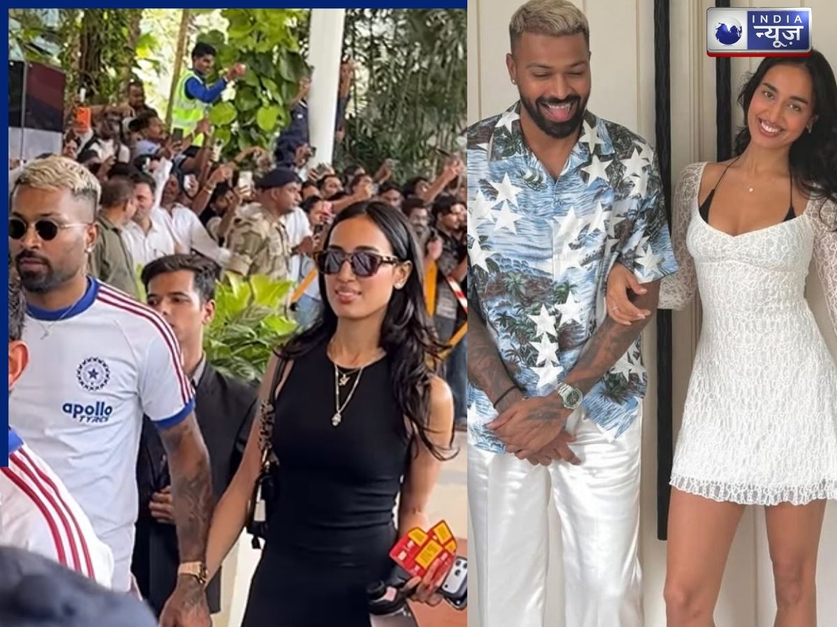 अहमदाबाद एयरपोर्ट पर दिखा दिलचस्प नजारा, हार्दिक पांड्या ने गर्लफ्रेंड माहिका को गौतम गंभीर से मिलवाया; वीडियो वायरल