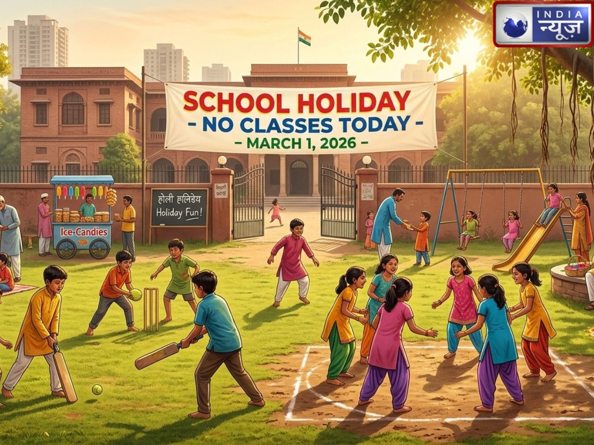 UP School Holiday 2026: होली पर छात्रों की बल्ले-बल्ले! यूपी में स्कूल बंद, जानें कहां कितने दिन रहेगी छुट्टी