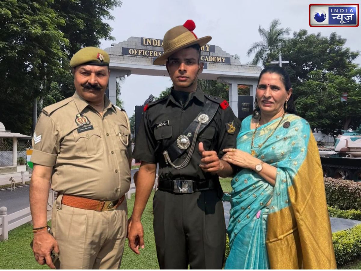 Army Story: यूपी पुलिस में पिता हेड कांस्टेबल, CCSU से पढ़ाई, अब बेटे ने सेना में लेफ्टिनेंट बनकर बढ़ाया मान - Photo Gallery