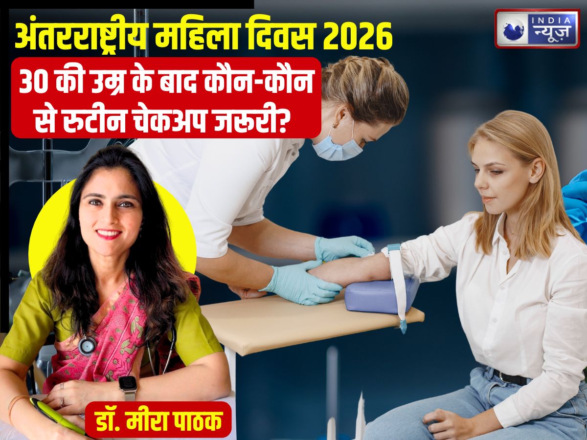 Women’s Day 2026: 30 साल के बाद महिलाएं जरूर कराएं ये चेकअप, गंभीर बीमारियों खतरा होगा कम, देखें जरूरी टेस्ट