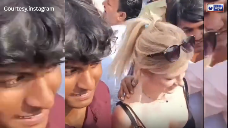 जयपुर के जल महल पर विदेशी मेहमानों को बनाया खिलौना, सोशल मीडिया पर वायरल वीडियो ने उड़ाई राजस्थान पुलिस की नींद!