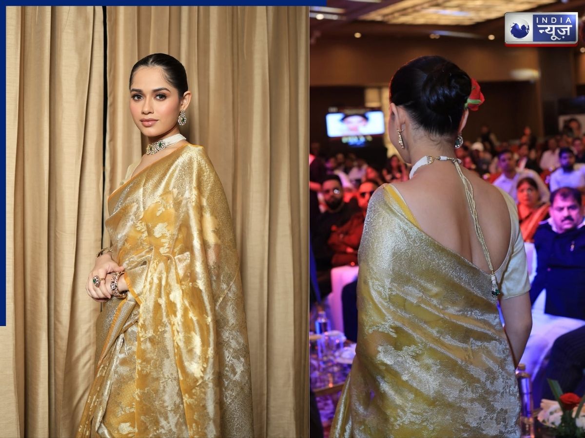 Jannat Zubair's Classy Saree Look - Photo Gallery