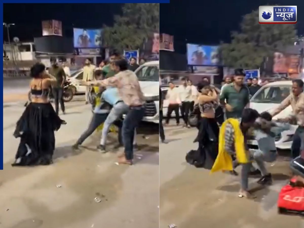 Viral Video: ‘जान से मार डालो…’, झांसी की सड़क पर हाई वॉल्टेज ड्रामा, महिला ने पत्थर उठाया फिर युवकों से हुई हाथापाई