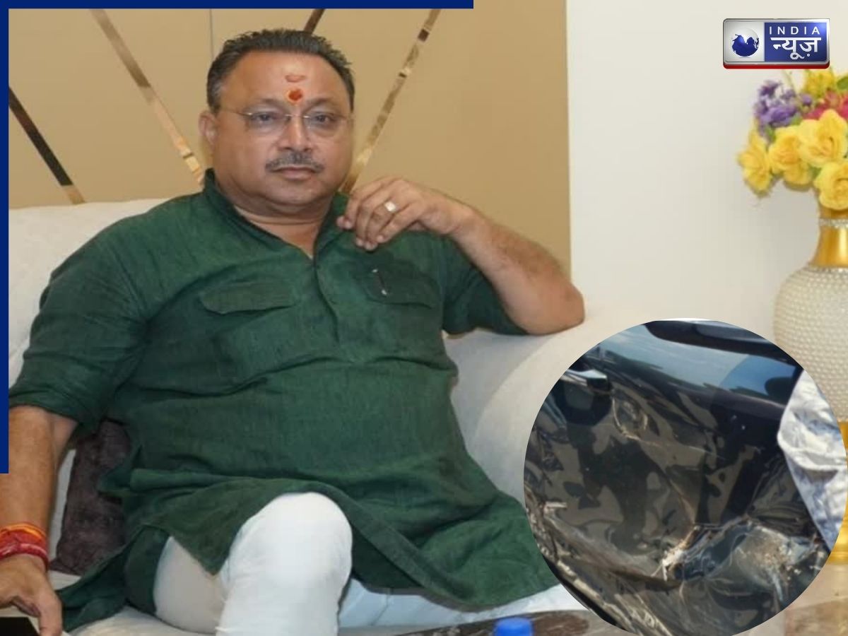 JMM MLA Accident: मौत को छूकर निकली तेज रफ्तार गाड़ी, इस एक चीज ने बचाई विधायक की जान, देखें हादसे की तस्वीर - Photo Gallery
