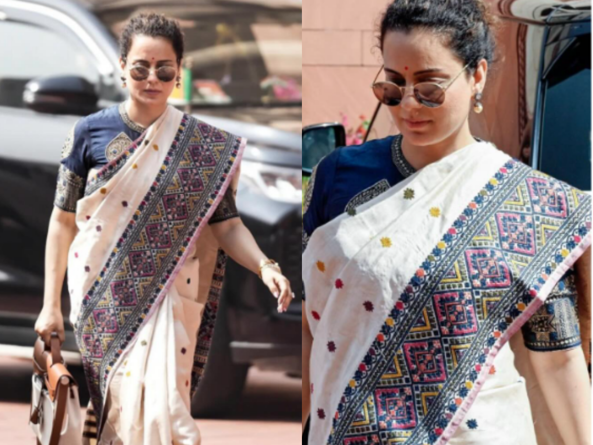 kangana assam tussar silk saree - Photo Gallery