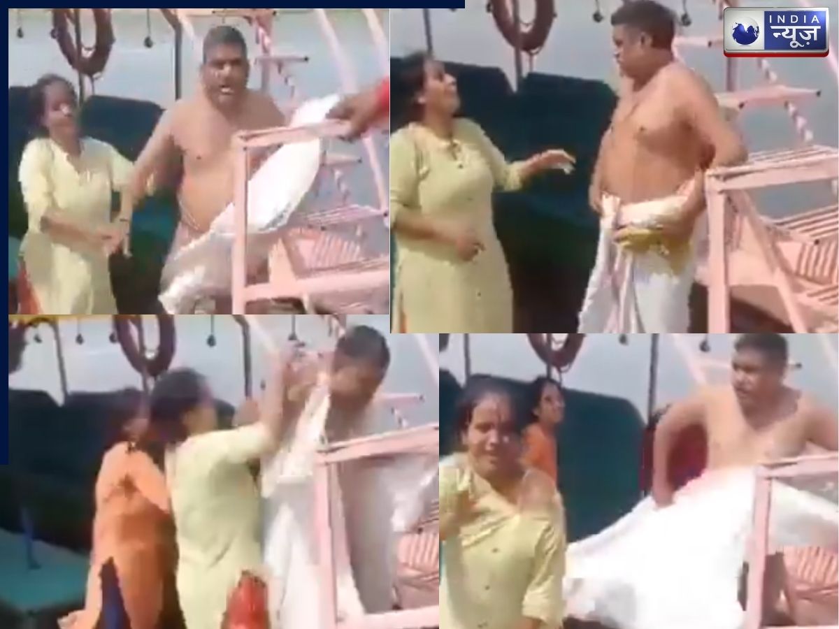 बृजधाम में पंडित ने महिला श्रद्धालु से की अश्लीलता, फाड़े कपड़े, वीडियो बनता देख किया ये काम, मामला दर्ज