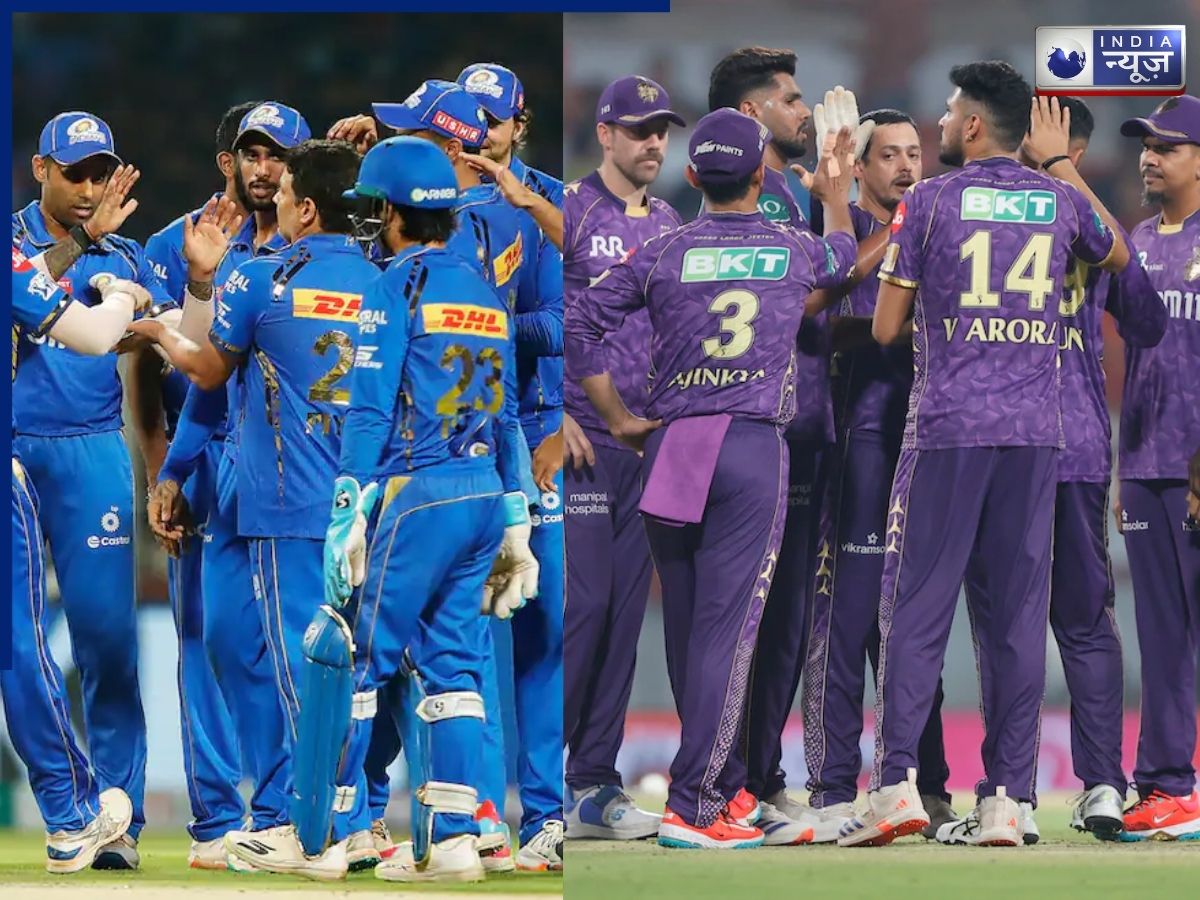 मुंबई इंडियंस ने टॉस जीतकर चुनी गेंदबाजी, 2 गेंदबाजों ने किया IPL डेब्यू; देखें MI-KKR की प्लेइंग XI