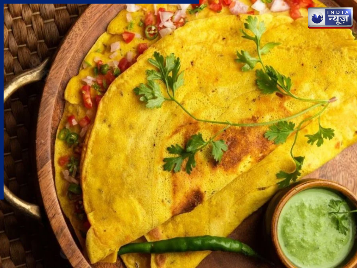 Moong Dal Cheela - Photo Gallery