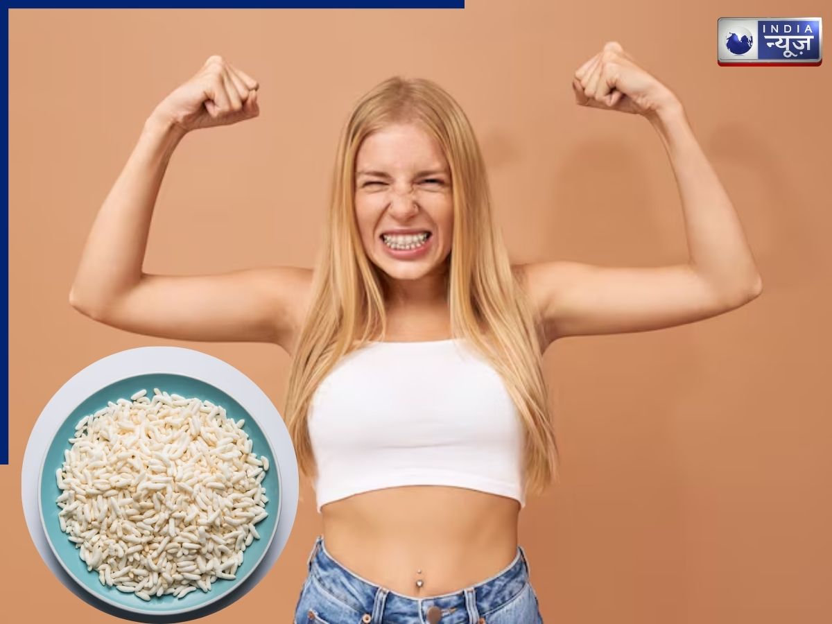 Puffed rice provides instant energy to the body. - Photo Gallery