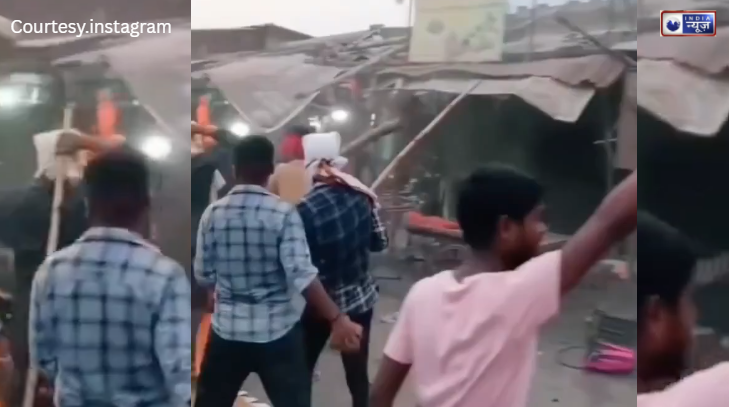 राम नवमी शोभायात्रा के दौरान भड़की हिंसा, दुकानों में तोड़फोड़ और आगजनी, पीड़ित दुकानदारों ने लगाया ‘लूटपाट’ का आरोप!