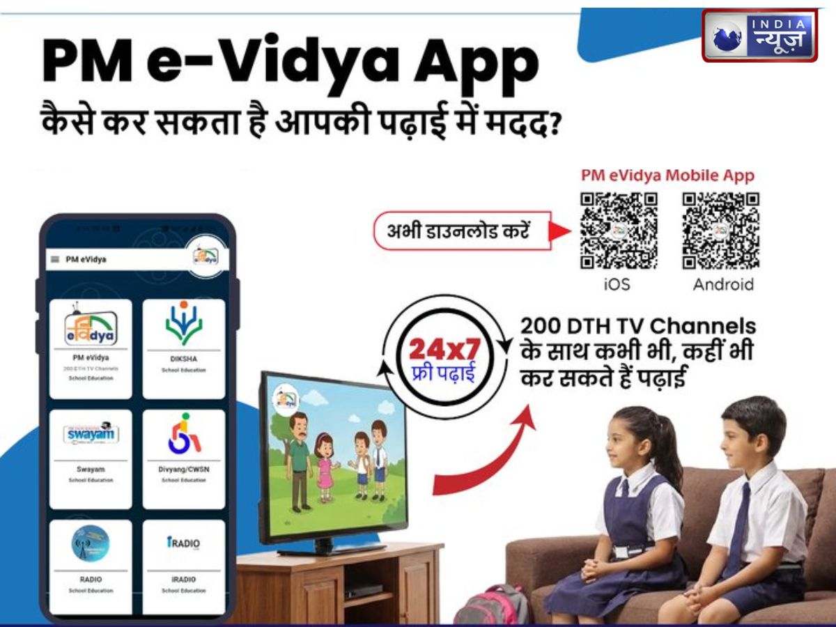 NCERT PM e-Vidya App: डिजिटल पढ़ाई हुई आसान! इस ऐप से कहीं भी, कभी भी करें स्टडी, जानें इसकी खासियत