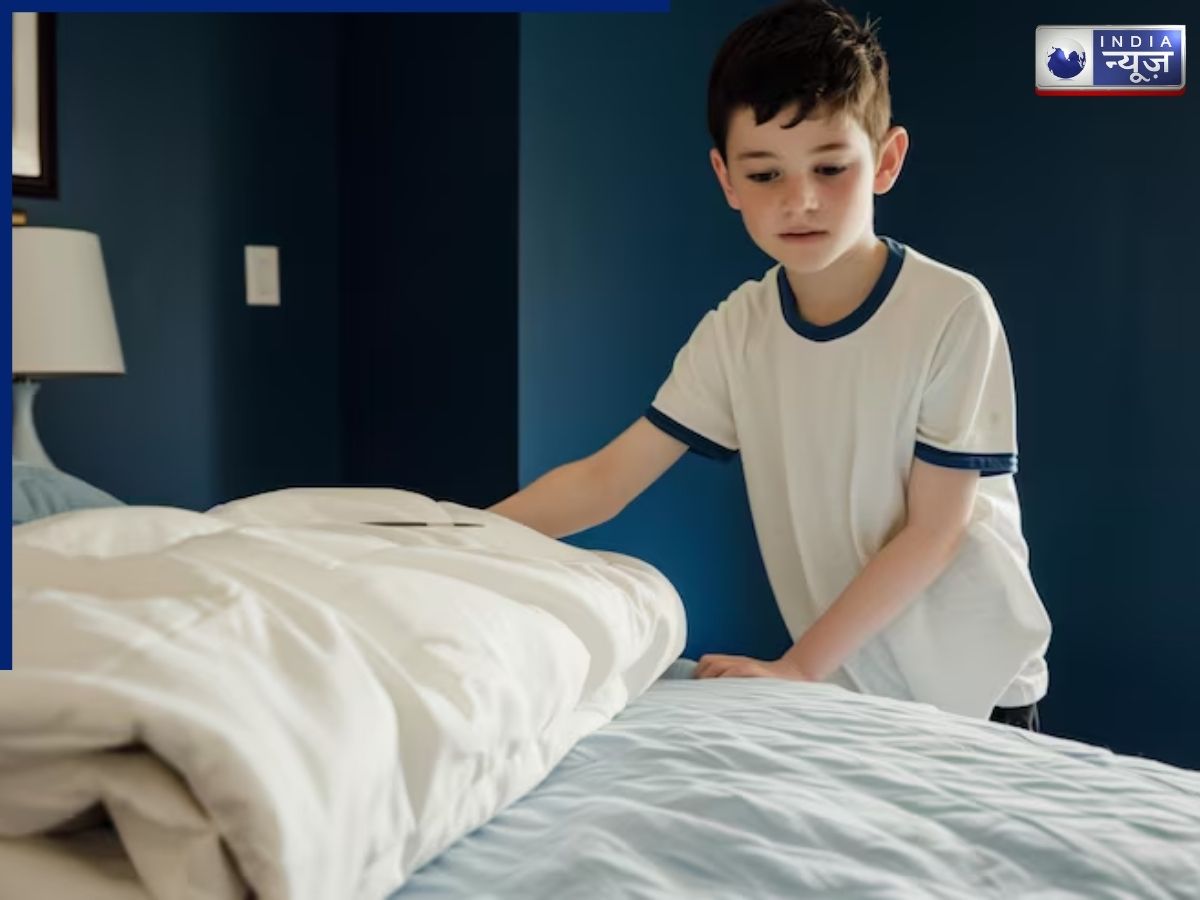 Teach children to make their own beds. - Photo Gallery