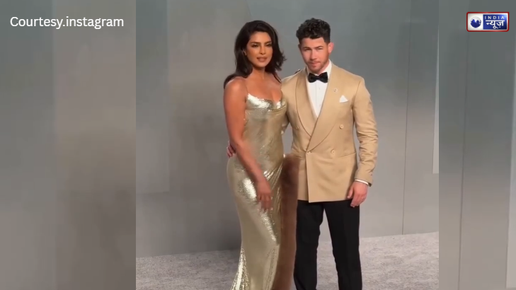 ऑस्कर 2026 की ‘शोस्टॉपर’ बनीं Priyanka ‘गोल्डन गाउन’ पहन ढाया कहर, पति Nick Jonas के साथ लूटी लाइमलाइट!