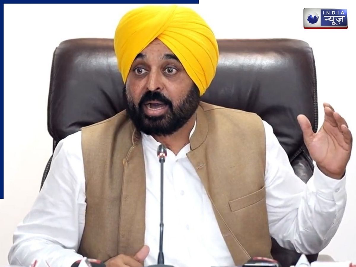 CM Mann said: Rajasthan is drawing 18,000 cusecs of water. - Photo Gallery