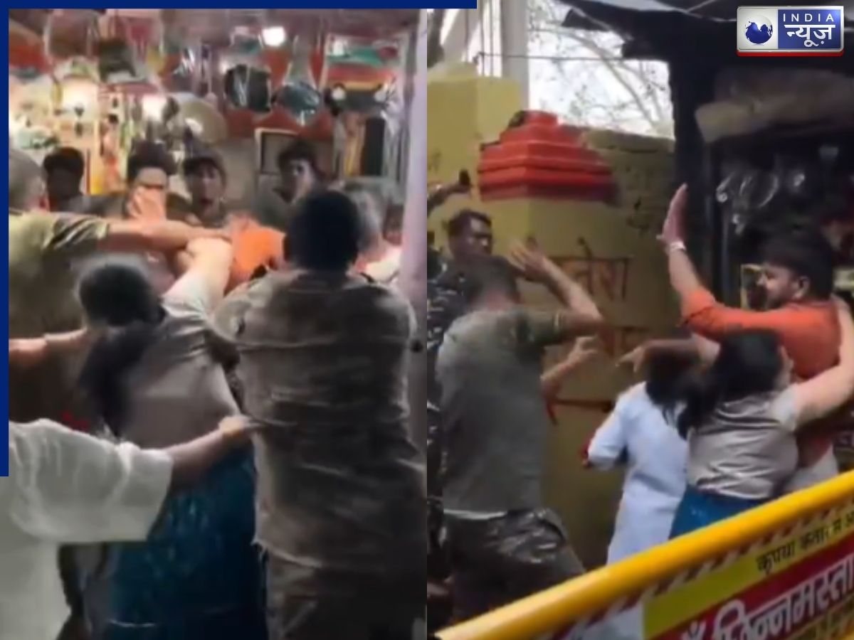 Video: आस्था के दरबार में बवाल: प्रशासनिक कर्मी ही बने गुंडे! राजरप्पा मंदिर में पूजा करने गए शख्स के साथ मारपीट