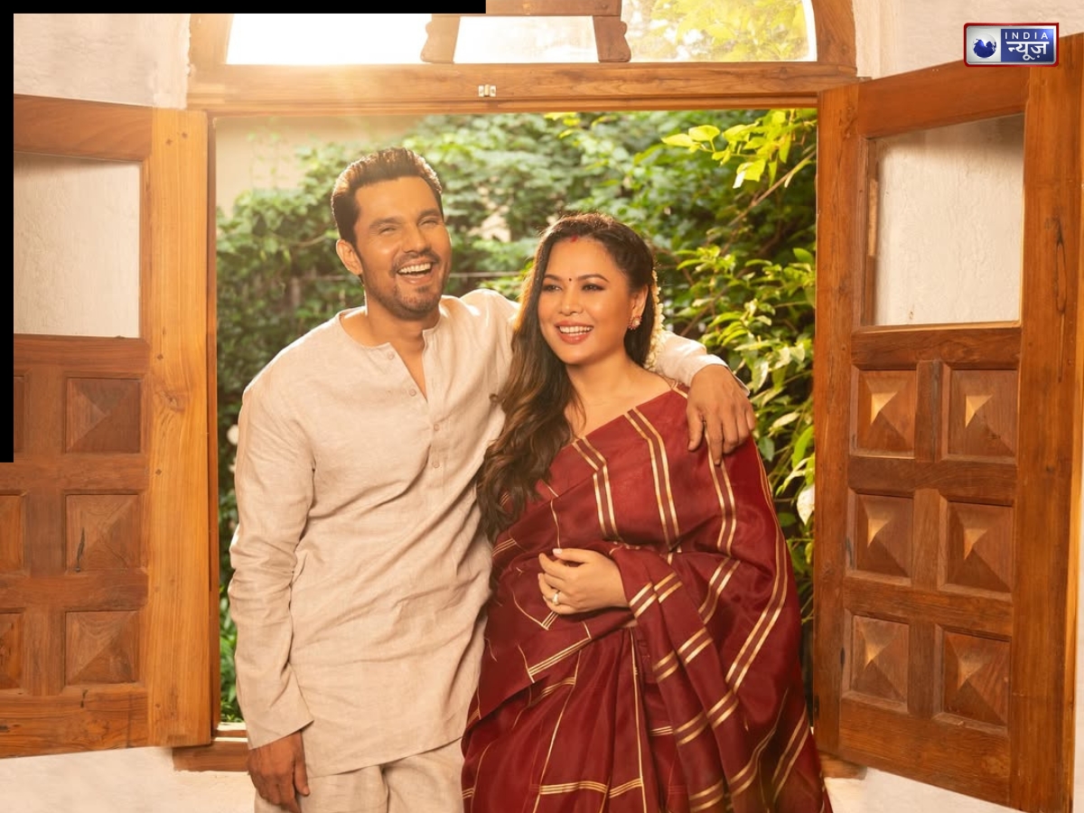 रणदीप हुड्डा और लिन लैशराम के घर गूंजी किलकारी, बेबी गर्ल का किया स्वागत; साझा की पहली तस्वीर