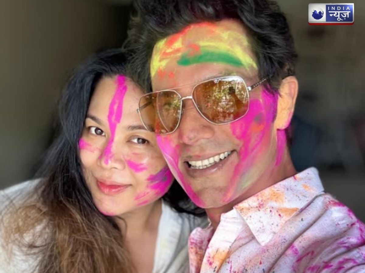 Randeep Hooda and Lin Laishram's love is awash in colours - Photo Gallery
