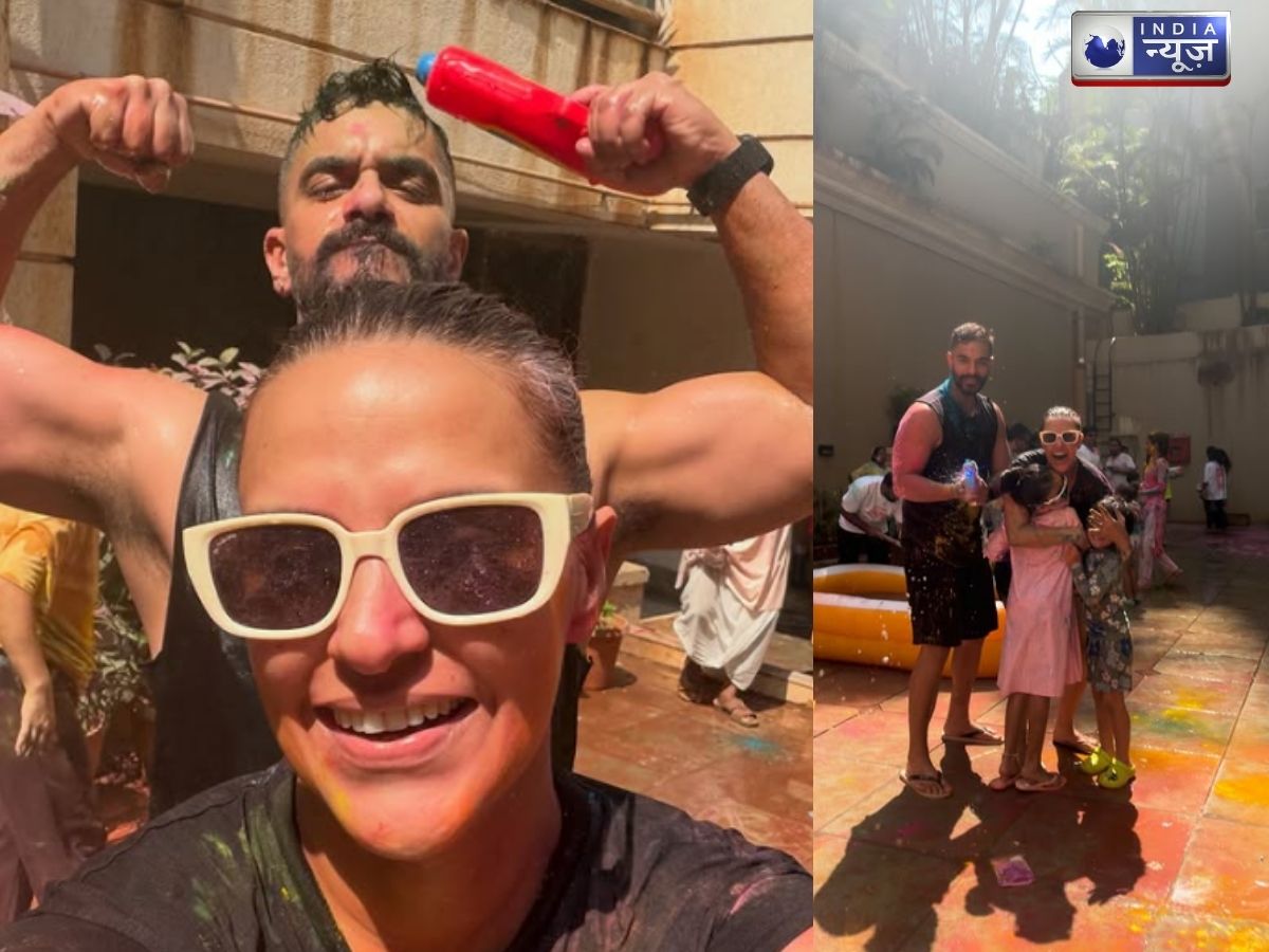 Neha Dhupia and Angad Bedi's fun-filled family - Photo Gallery